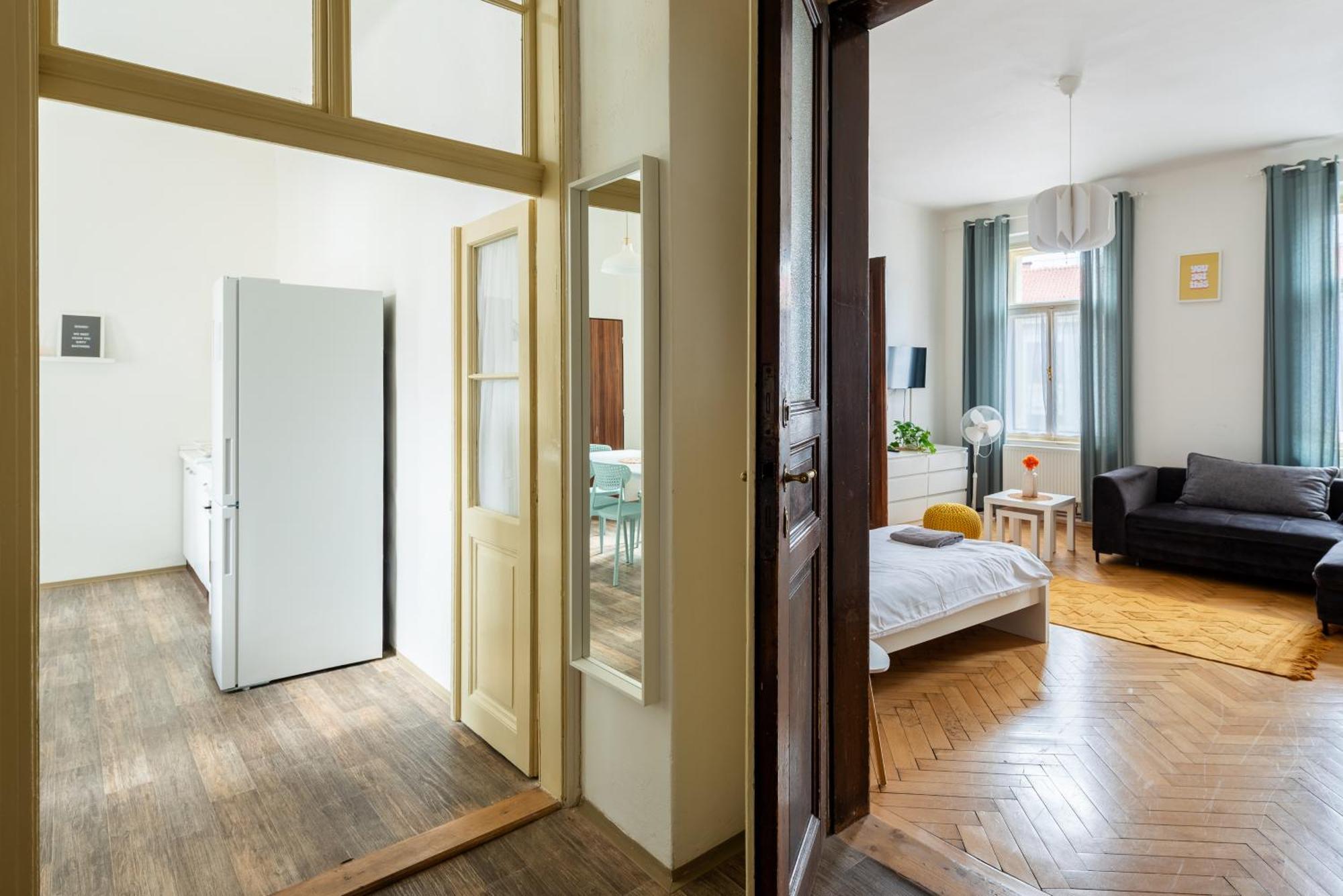 Residence Tesnov Apartment Прага Екстер'єр фото